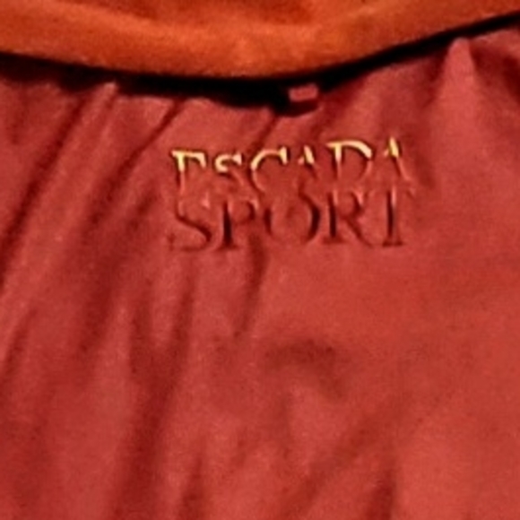 Vintage Escada Sport Windbreaker Jacket Fleece Lining - Picture 7 of 8